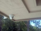 white-dome-camera-installed